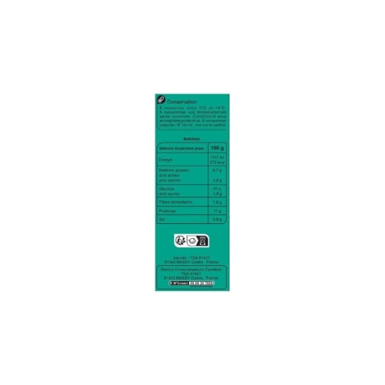Pâtes Fraîches Chèvre & Épinards - CARREFOUR EXTRA - La barquette de 300 G - Frais 2 jours et +