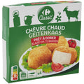 Chèvre chaud prêt à dorer - CARREFOUR CLASSIC - La boîte de 100 G - Frais 5 jours et +