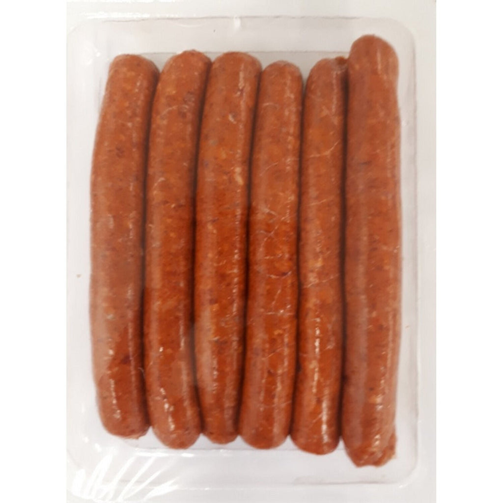Merguez Bœuf et Mouton - CARREFOUR LE MARCHE - La barquette de 6 PCS - 300 G - Frais 2 jours et +