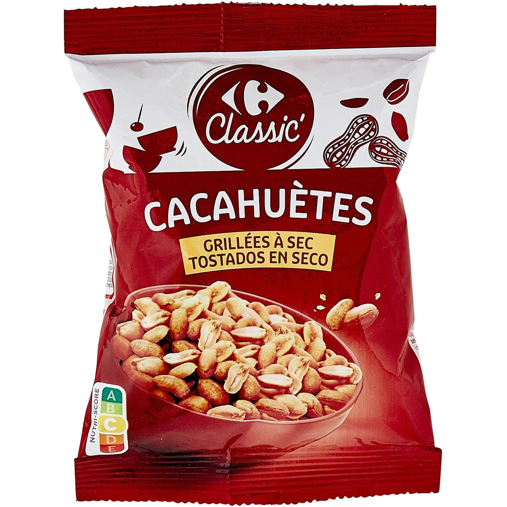 Cacahuètes Grillées à Sec - CARREFOUR CLASSIC - Le sachet de 150 G