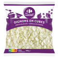 Oignons en cubes - CARREFOUR CLASSIC -  Le sachet de 400 G -  Frais 3 semaines et +