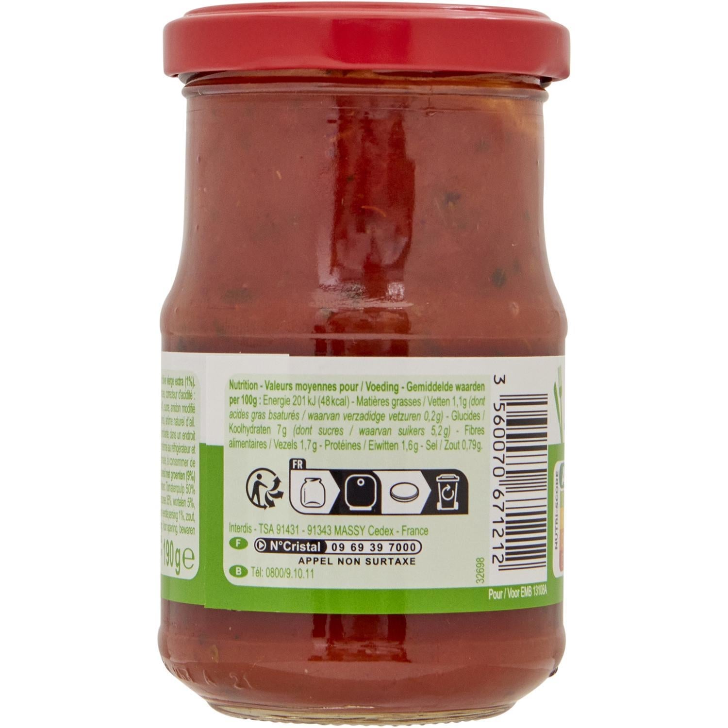 Sauce provençale - CARREFOUR CLASSIC - 190 G