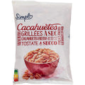 Cacahuètes grillées à sec - SIMPL - Le sachet de 150 G