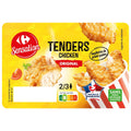 Aiguillettes de poulet panées - CARREFOUR SENSATION - La boite de 380 G - Frais 2 jours et +